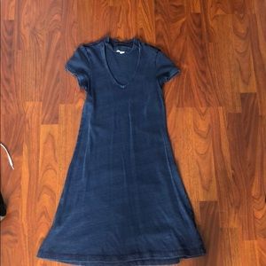 Denim blue dress